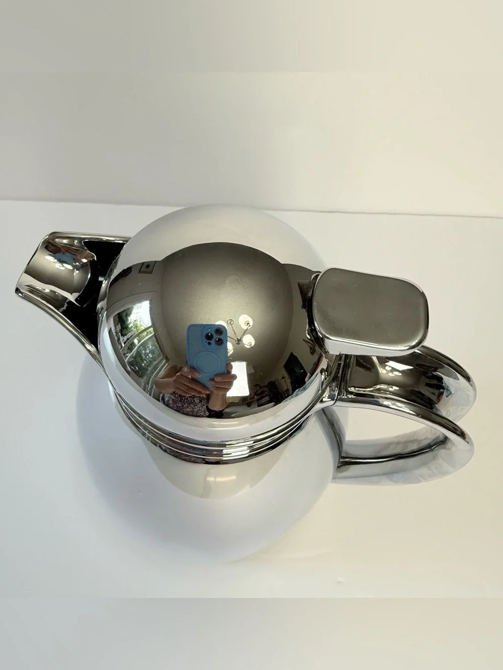 Alfi Albergo 1L Top Vacuum Thermal Carafe Hot Cold Stainless Steel Germany NEW